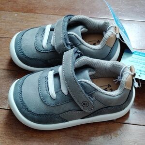 Stride Rite Gray Baby Walker Shoes